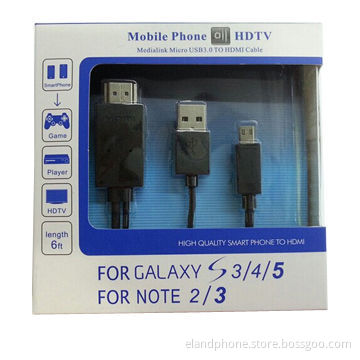 Micro USB to HDMI MHL HDTV Smart Adapter for Samsung Galaxy S3/S4/S5, Nexus Note, HTC, LG